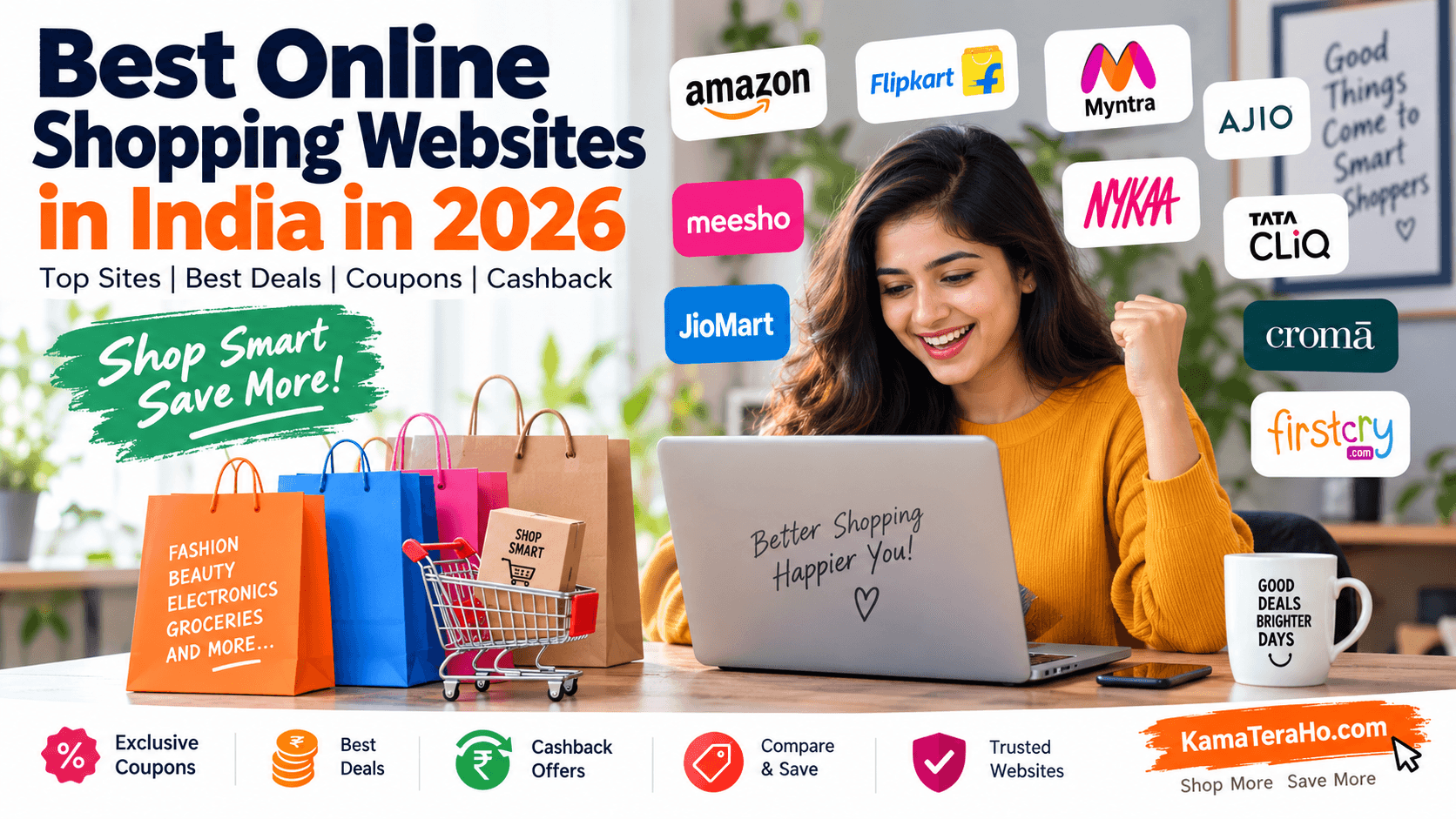 Best Online Shopping Websites in India in 2026